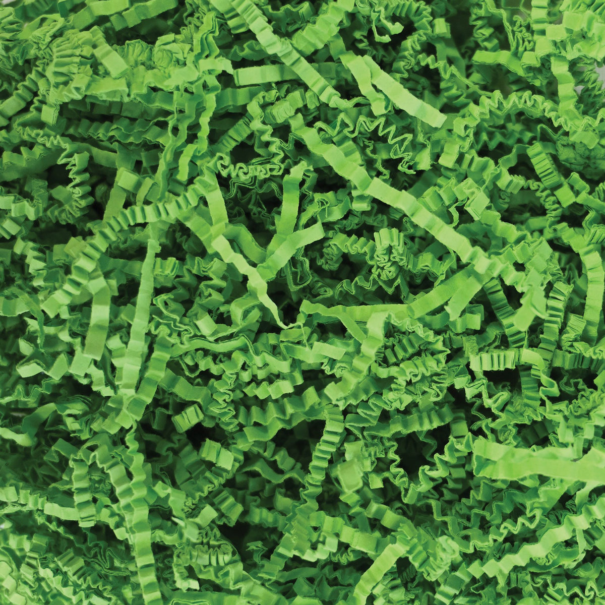 Paper Shreds- Color Lime Green,  2oz