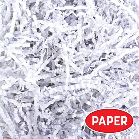 Paper Shreds- Color White,  2oz