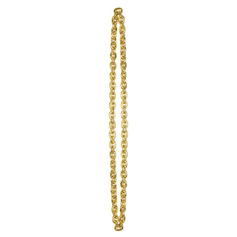 Gold Chain Link Necklace Plastic 40" 1 per package
