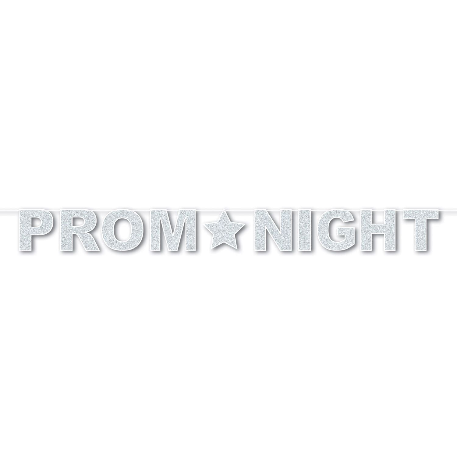 Glittered “Prom Night” banner 8½ x 8 feet used for prom photo areas and party decorations in Manahawkin NJ