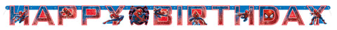 Spider-Man Jointed Banner – Large 6.4 ft | Marvel Birthday Party Decoration
