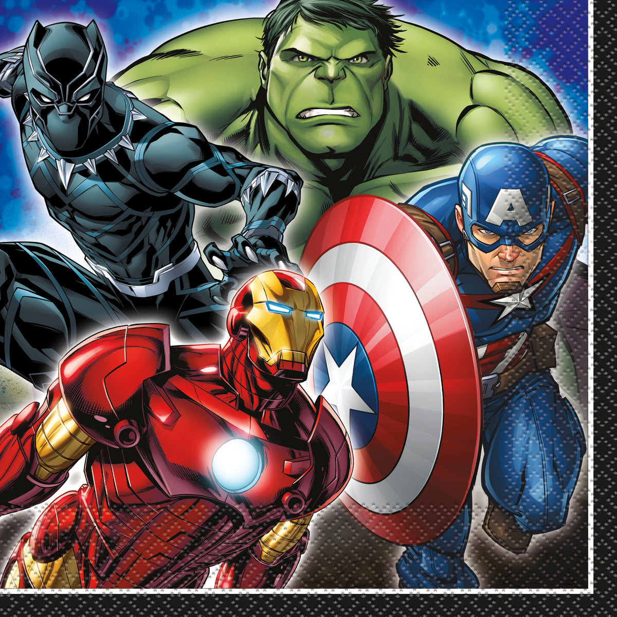Avengers Luncheon Size paper Napkins  16ct