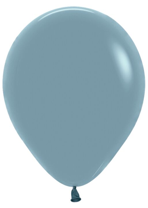 Pastel Dusk Blue 5 inch betallatex Profesional Quality Latex Balloon 100 count package