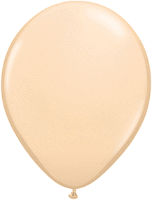 Blush 5 inch Qualatex Professional Quality Latex Balloon 100 count package