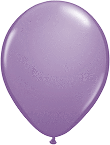 Spring Lilac 5 inch Qualatex Professional Quality Latex Balloon 100 count package