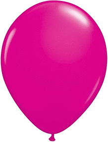 Wild Berry 5 inch Qualatex Profesional Quality Latex Balloon 100 count package