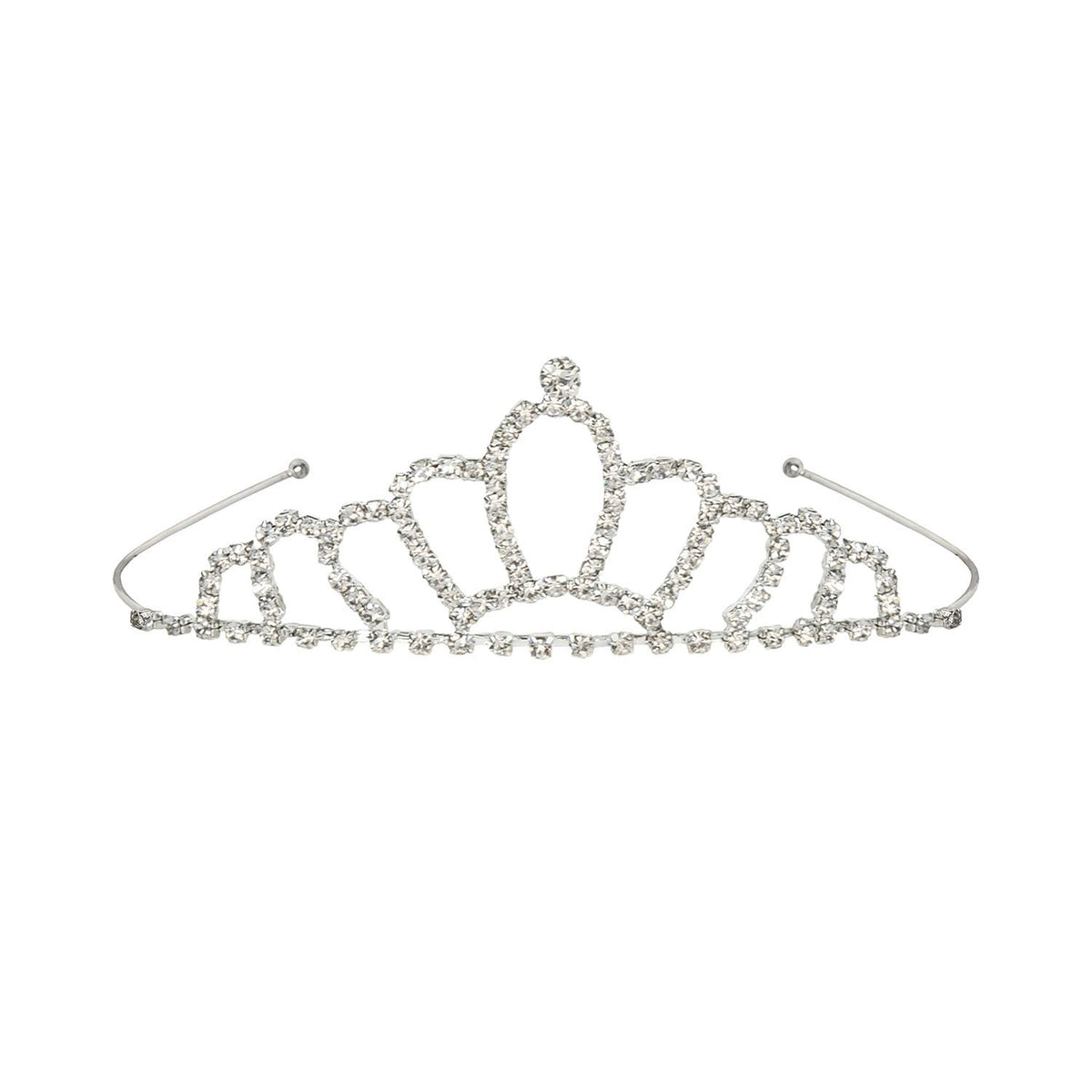 Royal Rhinestone Metal Tiara