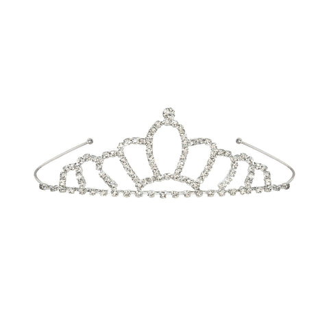 Royal Rhinestone Metal Tiara