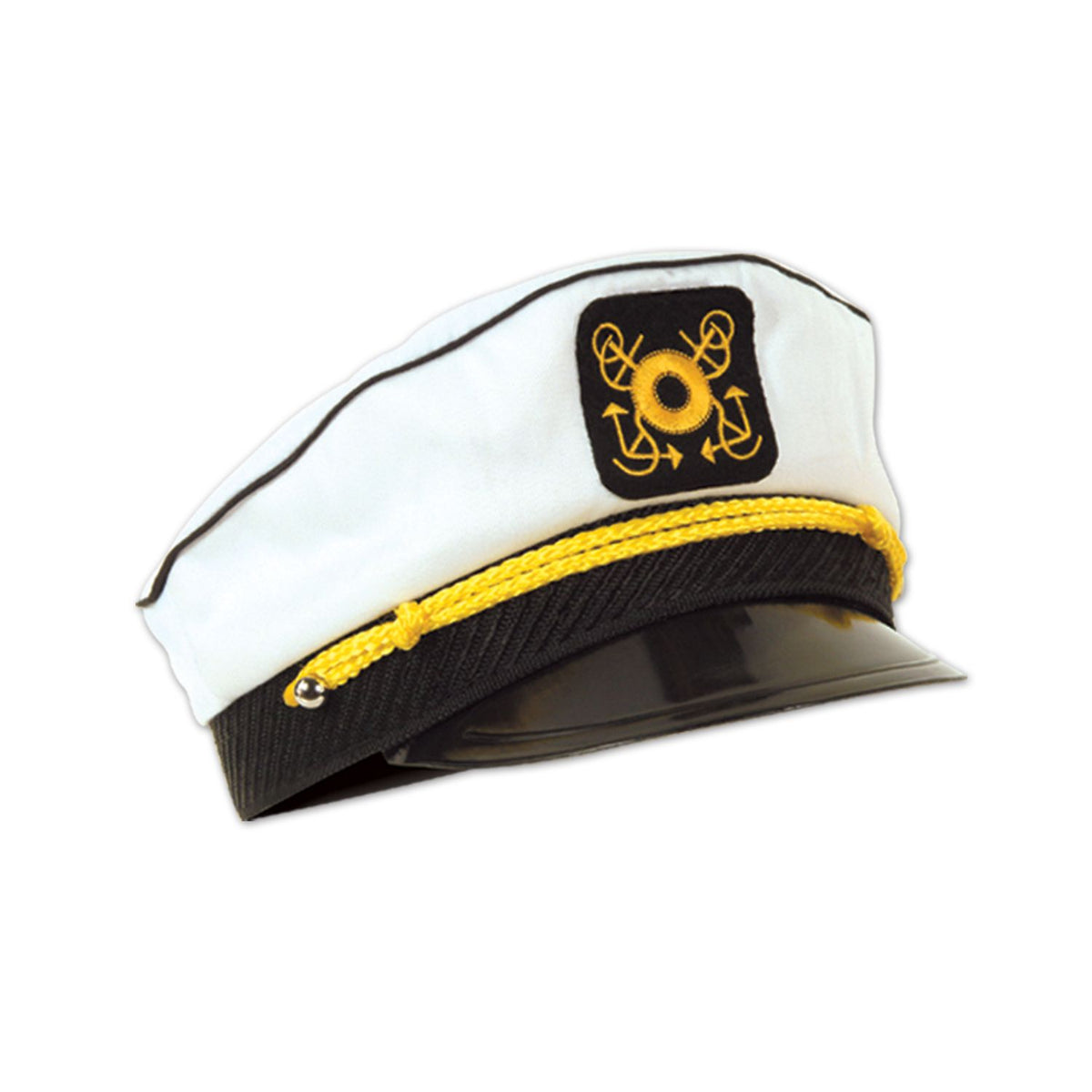 Yacht Captain's Cap – Classic Nautical Hat for Boat Parties & Costume Accessory