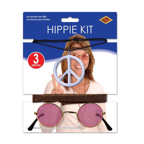 Hippie Kit -Eyeglasses, headband and necklace
