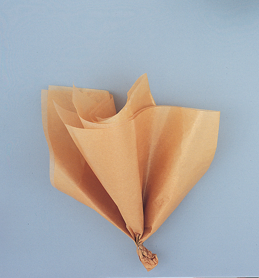 Gold Solid 20" x 26" Tissue 5 sheets per package