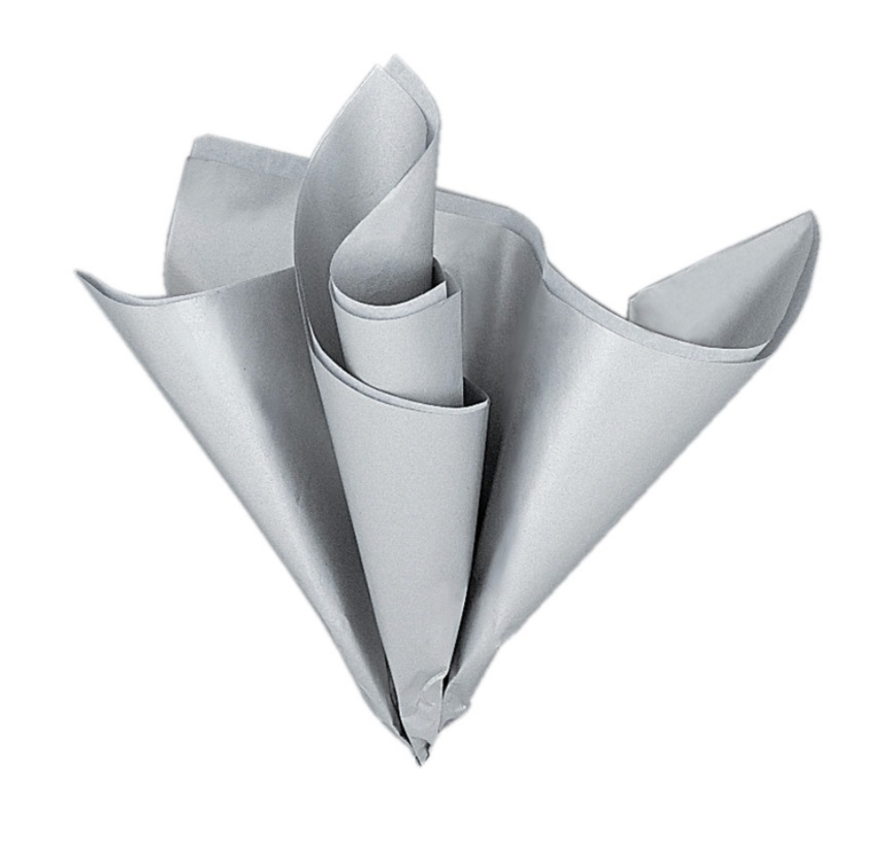 Silver metallic tissue paper sheets 5 count gift wrapping tissue paper available in Manahawkin NJ