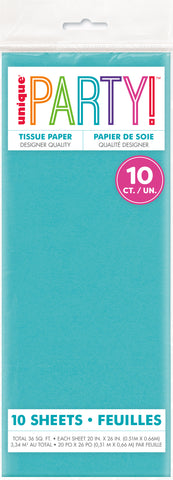 Teal Green Tissue Paper Sheets – 10ct Gift Wrap for Birthdays, Weddings, Crafts & Packaging