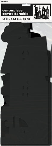 Haunted House Paper Centerpiece Decoration
