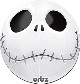 Jack Skellington Head 16" Orbz  Mylar Balloon