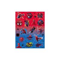 4-Pack Spider-Man Sticker Sheets – Marvel Superhero Stickers for Crafts & Favors