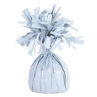 White Foil Balloon Weight – Durable Party Balloon Anchor Holder
