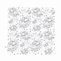 Metallic Wedding Bells Gift Wrap – Silver & White Wrapping Paper (30 in x 5 ft) for Weddings, Showers & Bridal Gifts
