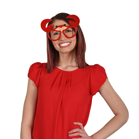 Crab glasses showing flip up claw feature