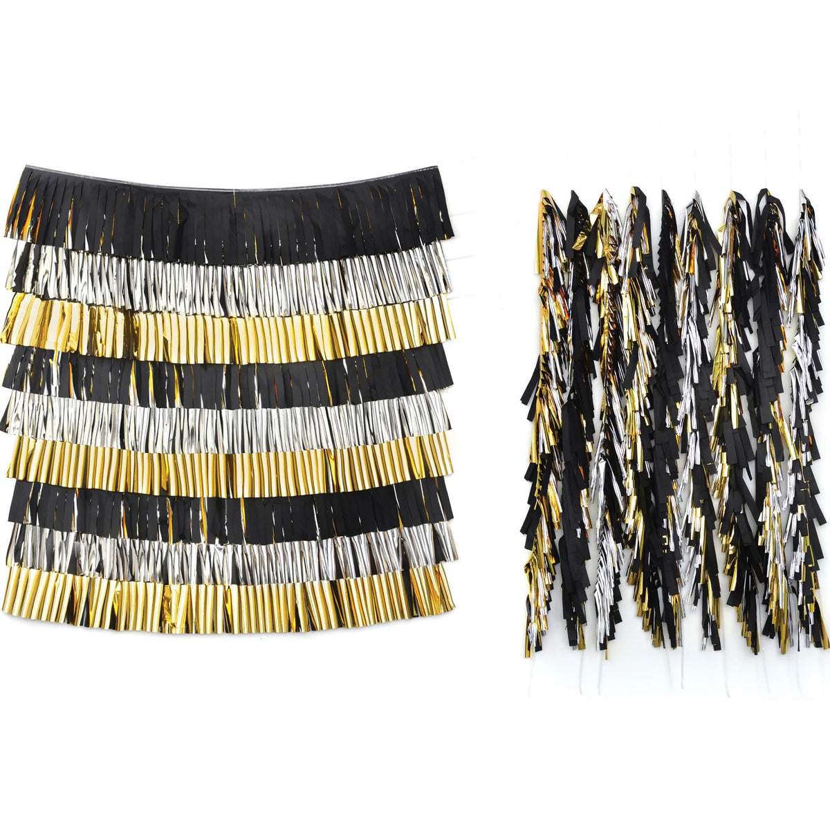 Wall Décor  Black, Silver, Gold Back Drop