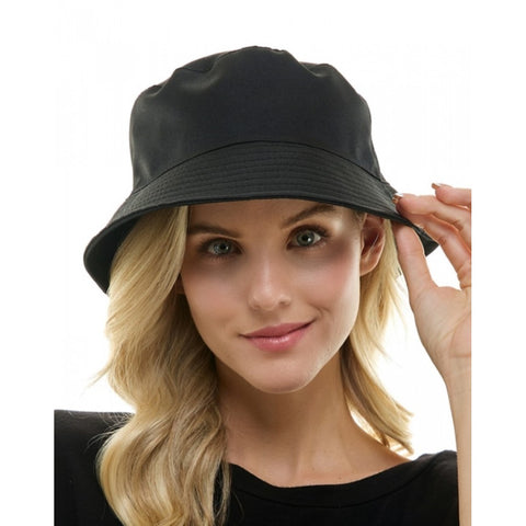 Black Bucket Hat | Spirit Color Hat for School Events, Team Outfits, Festivals & Everyday Style