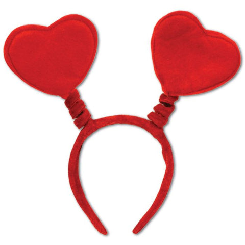 Valentine Felt Heart Head Boppers One Size fits most