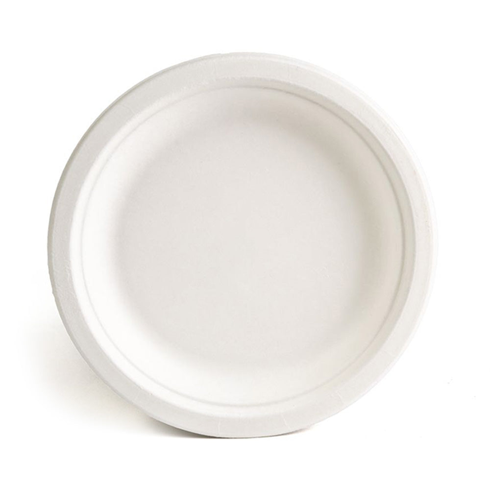 Compostable 10.25" Plates Made from Bamboo and Sugar Cane
