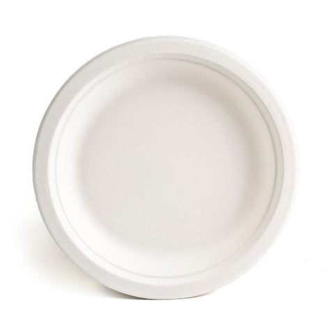 Compostable 10.25" Plates Made from Bamboo and Sugar Cane