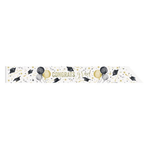 Golden Star Graduation Sash - Foil Stamped