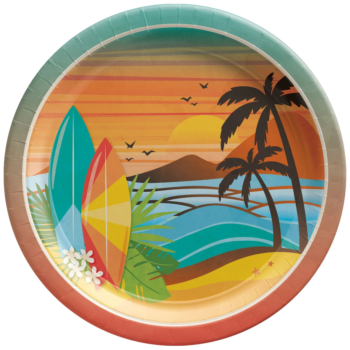 Beach Life 7" Paper Plates