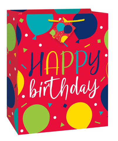 Balloon Party Birthday Large Gift Bag