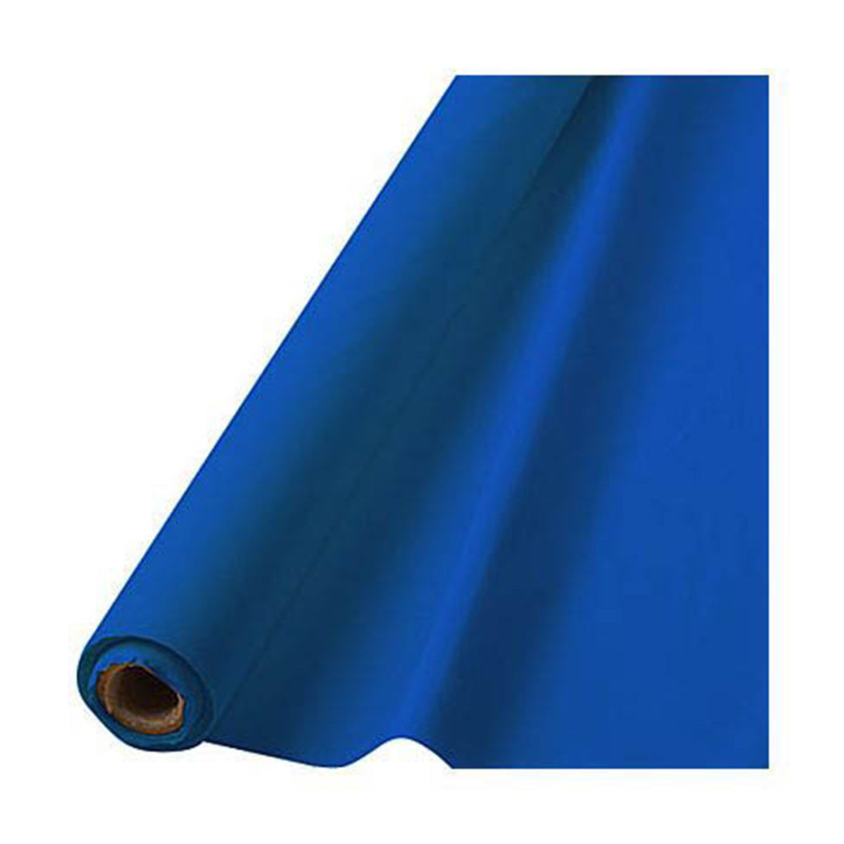 Royal Blue  40" x 100' Plastic Table Roll