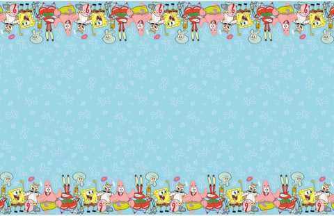 SpongeBob SquarePants Rectangular Plastic Table Cover  54 x 84"