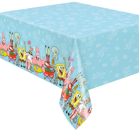 SpongeBob SquarePants Rectangular Plastic Table Cover  54 x 84"