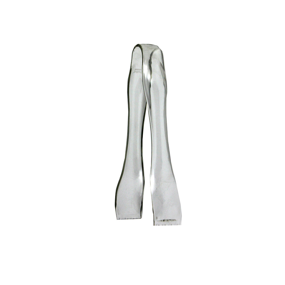 Sovereign Clear 5.75" Plastic Mini Serving Tong – Disposable Buffet & Catering Tongs