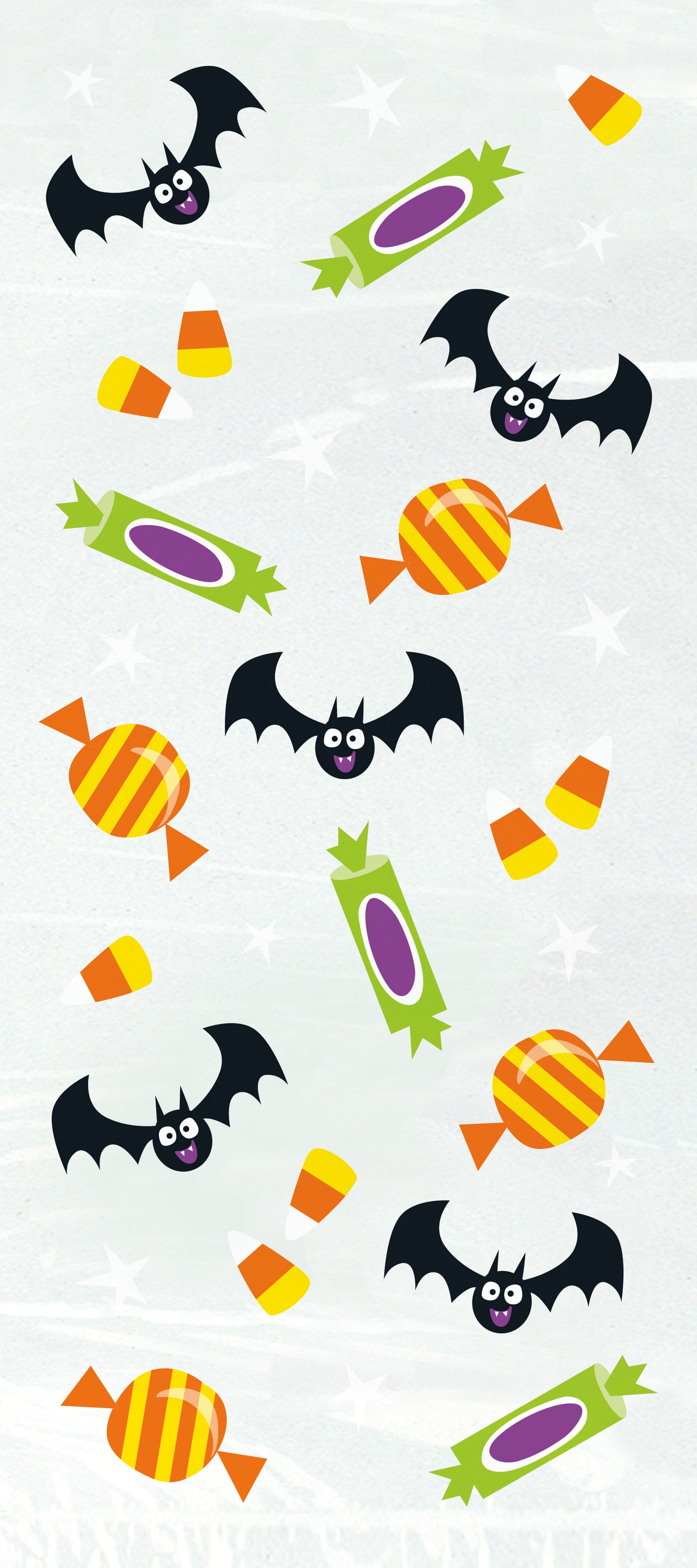 Cat & Pumpkin Cellophane Bags – 20ct | 5" x 11" Halloween Treat Bags for Candy, Favors & Party Supplies