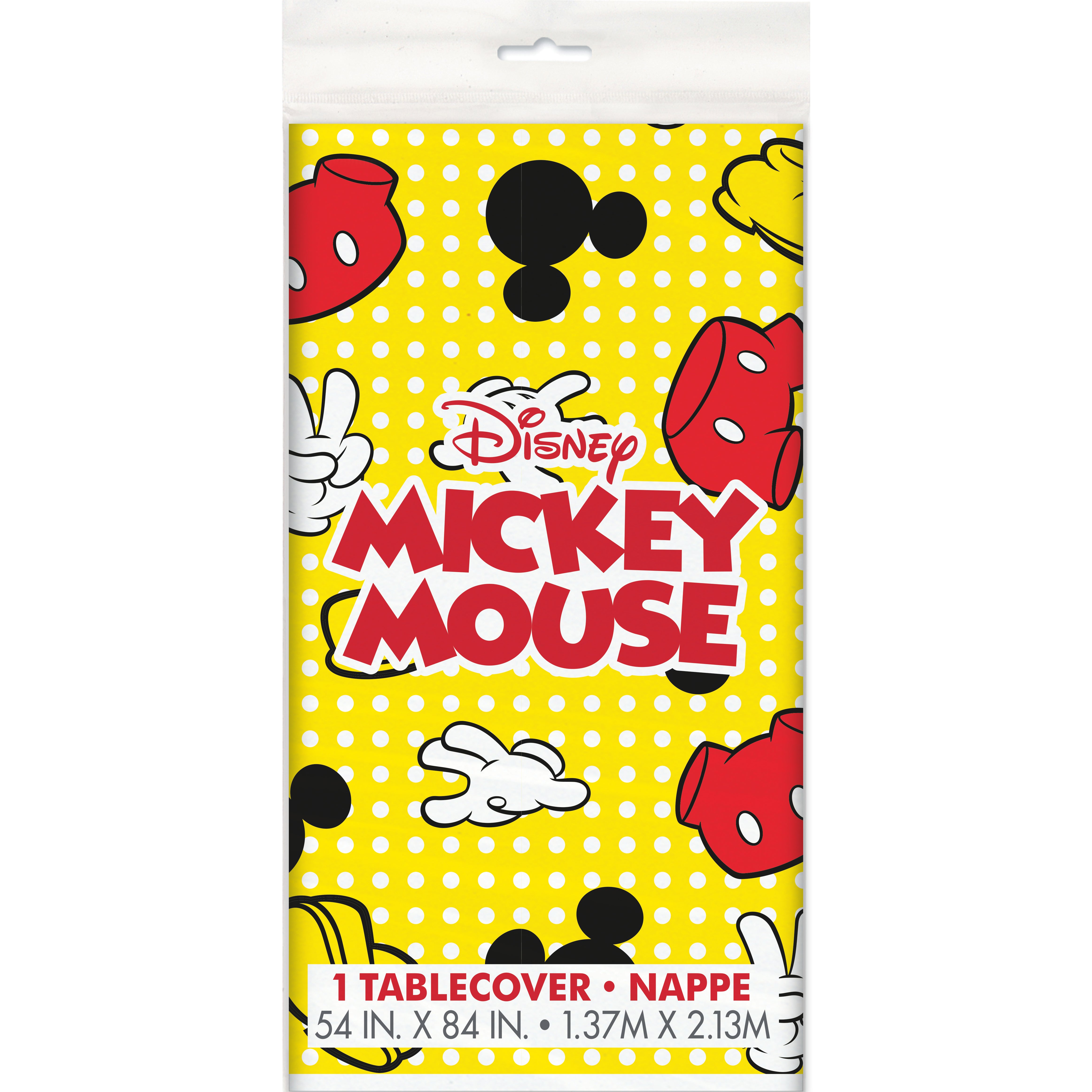 Mickey Mouse Table Cover in Manahawkin, NJ at Party Fair, showing the colorful rectangular Disney design for a party table