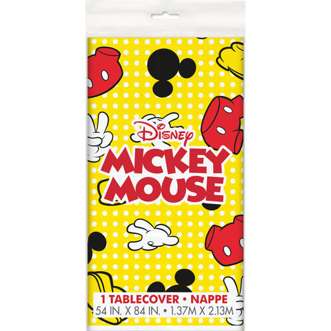 Mickey Mouse Table Cover in Manahawkin, NJ at Party Fair, showing the colorful rectangular Disney design for a party table
