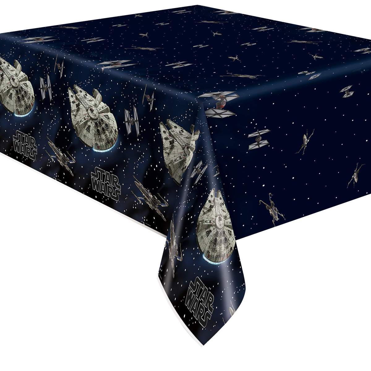 Star Wars Classic Rectangular Plastic Table Cover  54 x 84"