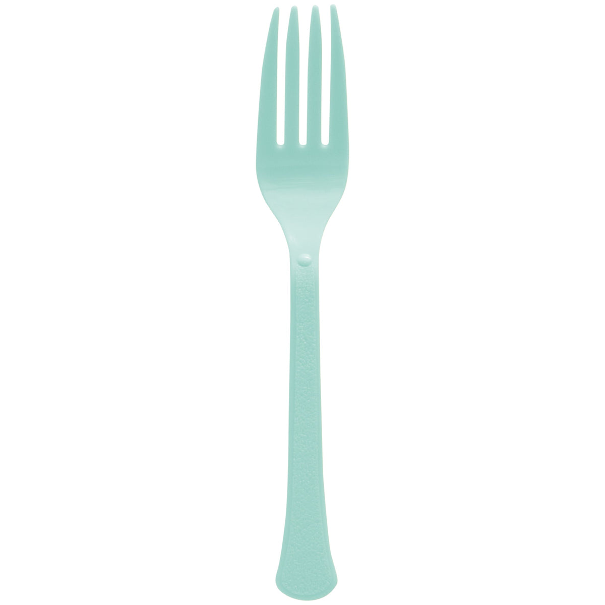 Robin's Egg Blue Forks - 50 Count Heavyweight PP( Polypropylene) Plastic Forks