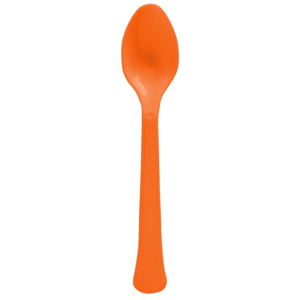 Orange Peel Spoons 50-Count Heavyweight  PP( Polypropylene) Plastic Spoons