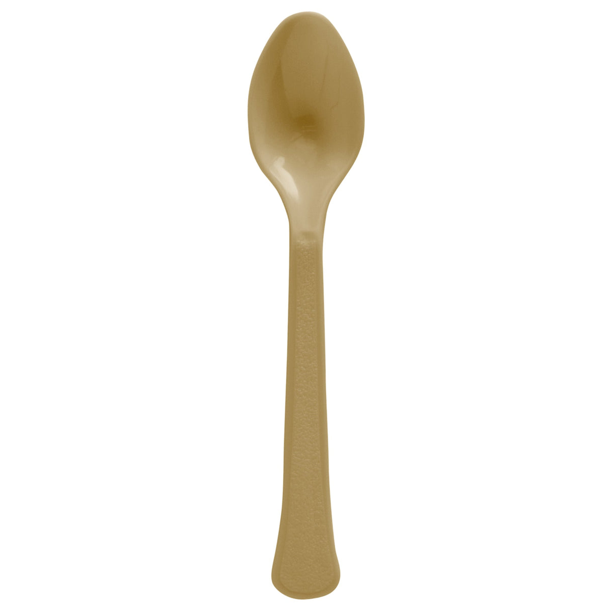 Gold 50-Count Heavyweight PP( Polypropylene) Plastic Spoons