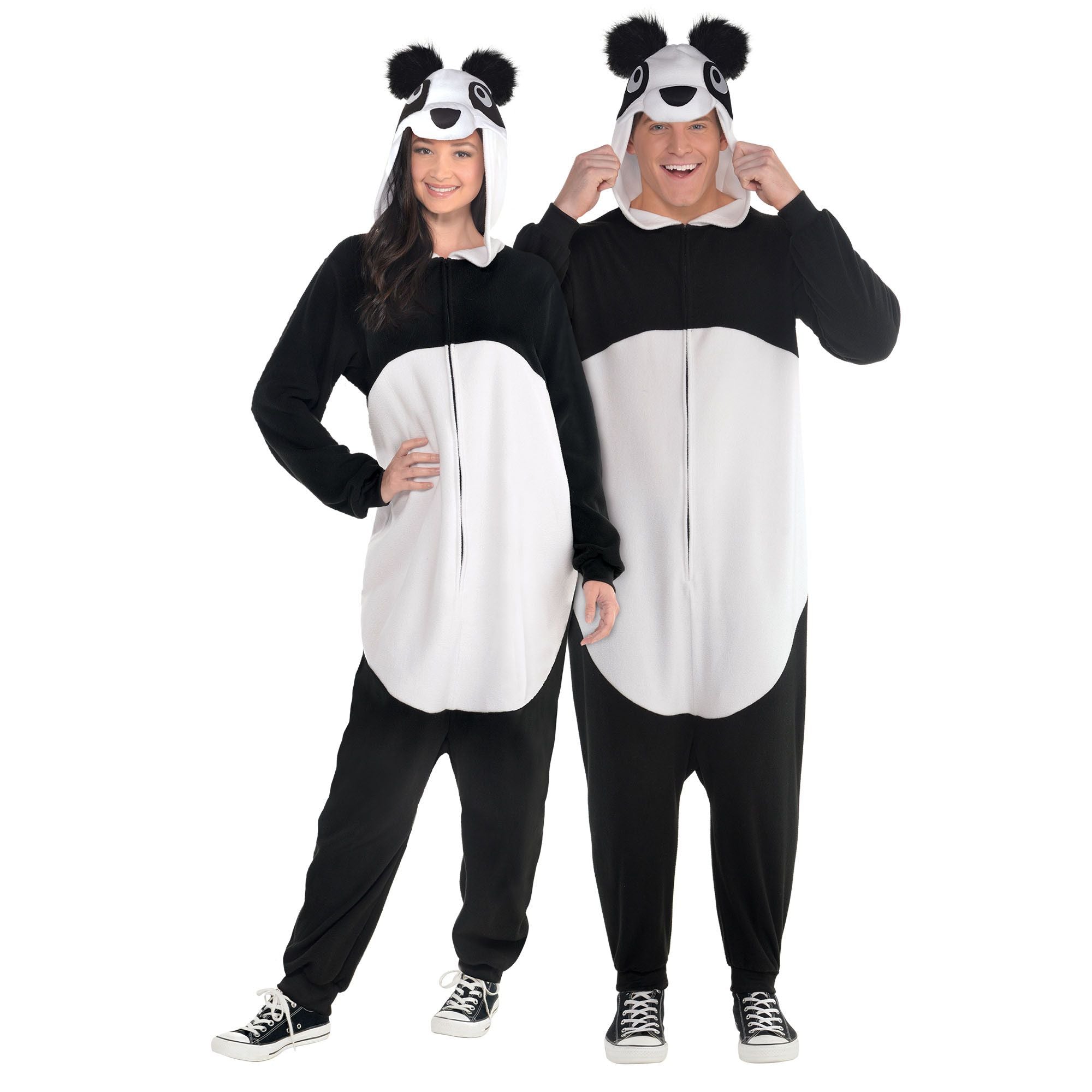Panda Zipster Adult Size L/XL Onesie Jumpsuit