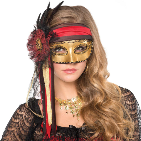 Feathered Pirate Mask