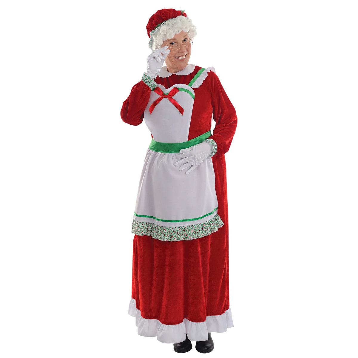 Mrs. Claus Deluxe  Adult Plus size XXL (18-20)