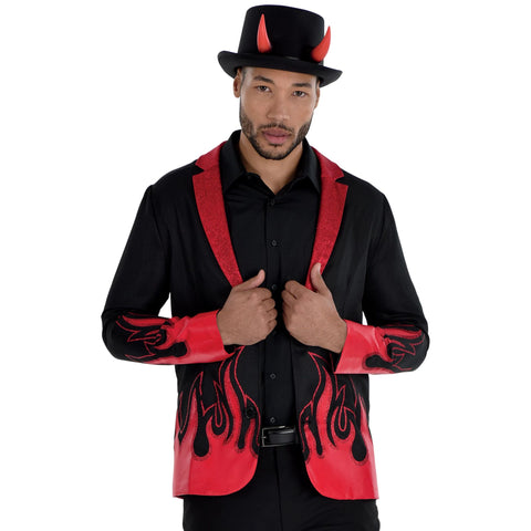 Devil Top Hat for Adult sized Heads