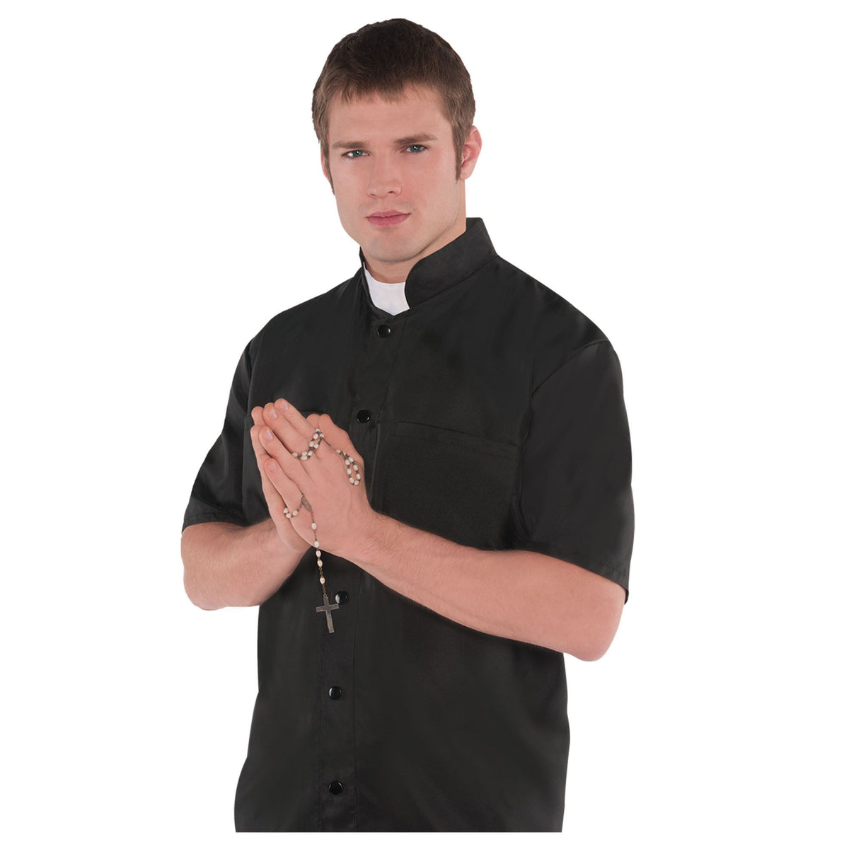 Priest Shirt Costume Adult Size Standard