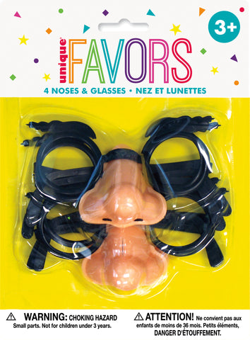 4 NOSES AND NVLTY GLASSES
