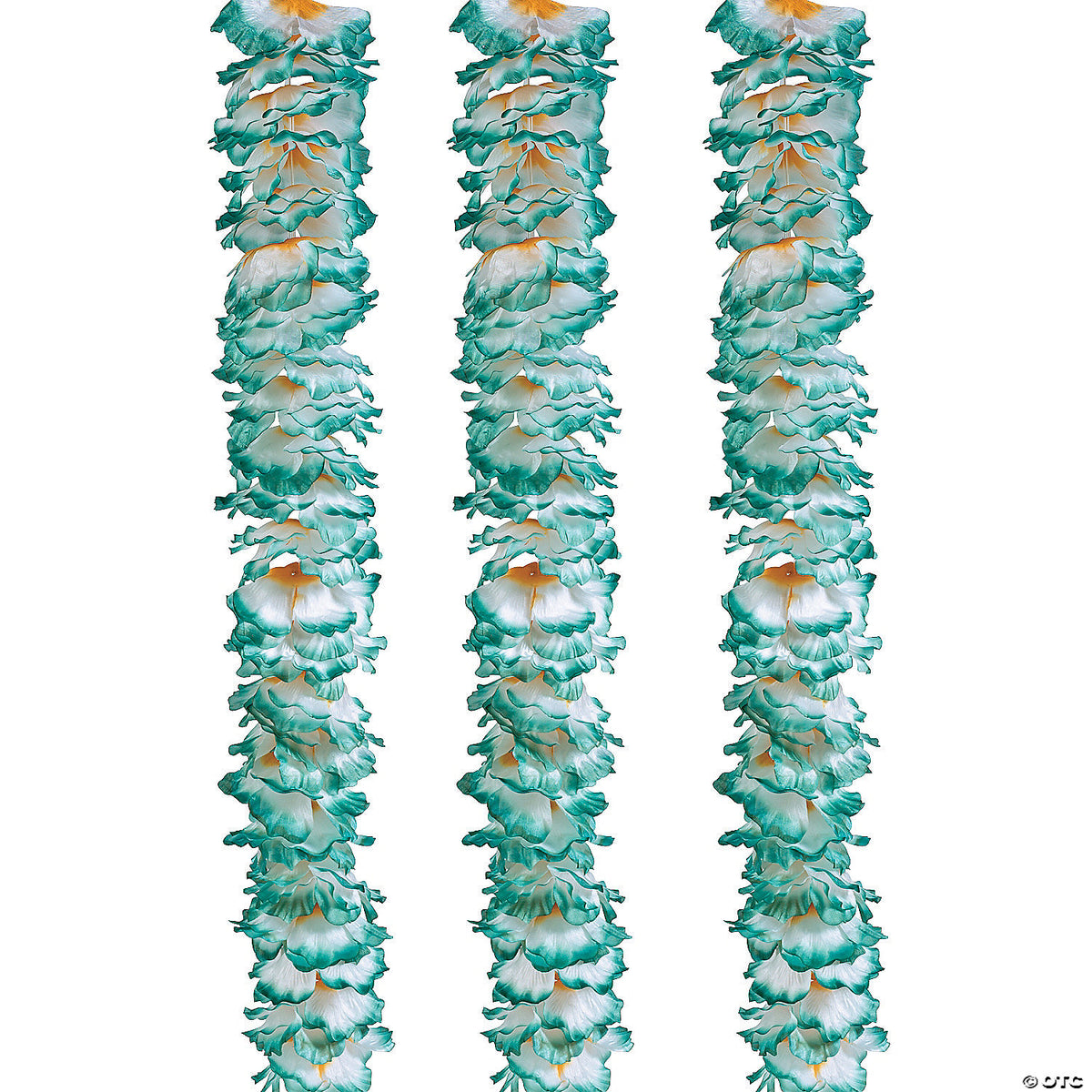 Polyester Soft Petal Flower Leis Material: Polyester. Size: 40”