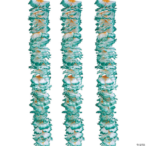 Polyester Soft Petal Flower Leis Material: Polyester. Size: 40”